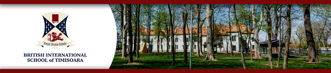 British International School of Timisoara Banner