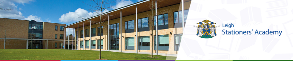 Leigh Stationers' Academy Banner